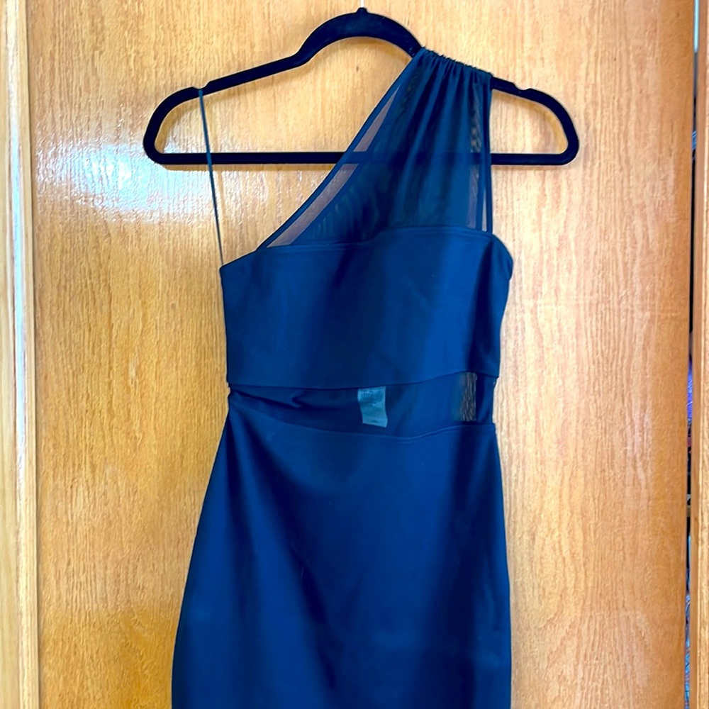 New with tag Express party dress with sheer details